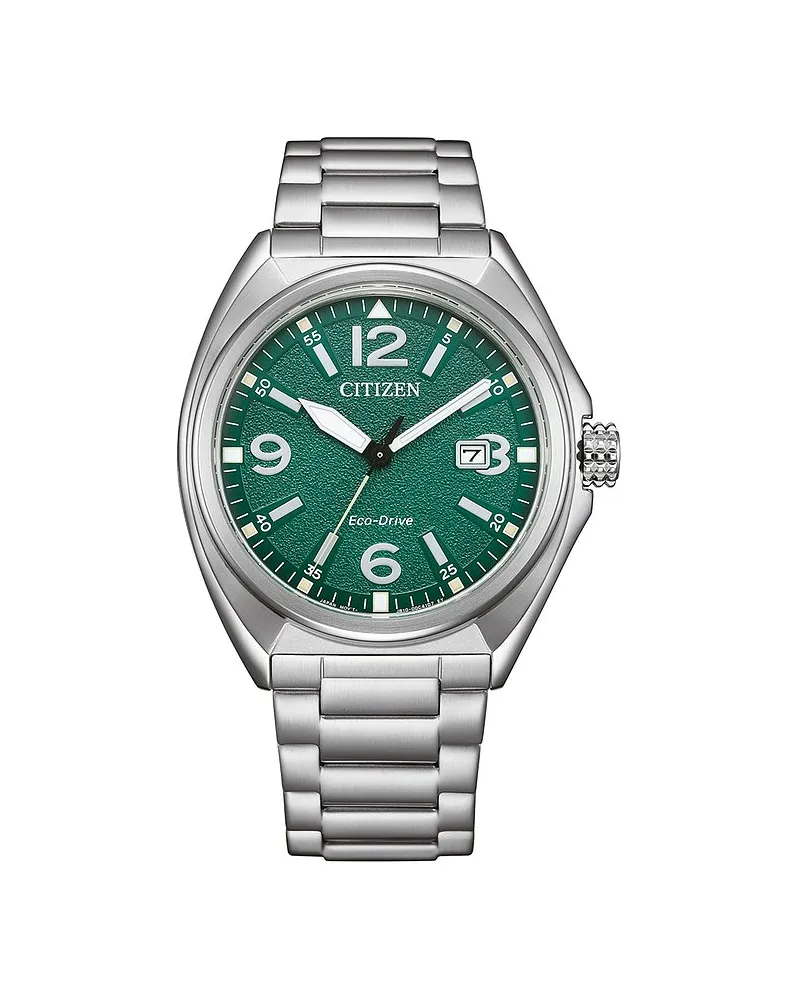 Citizen Herrenuhr Sport Silber