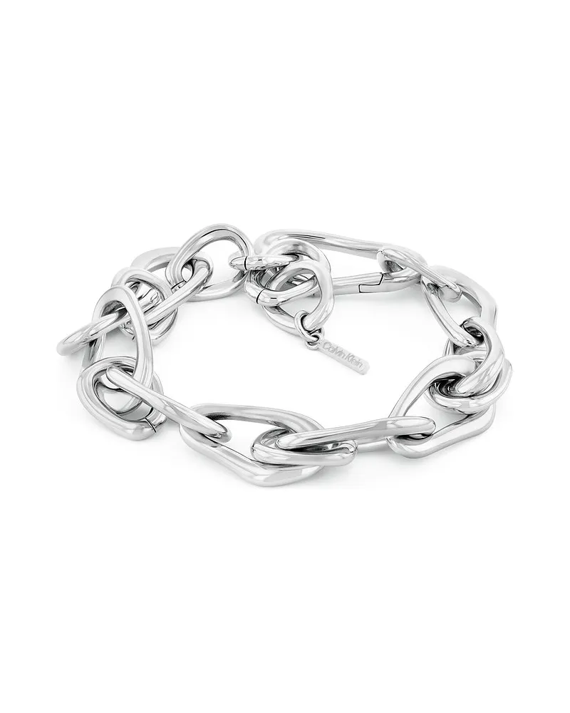 Calvin Klein Armband STATEMENT LINKS Silber