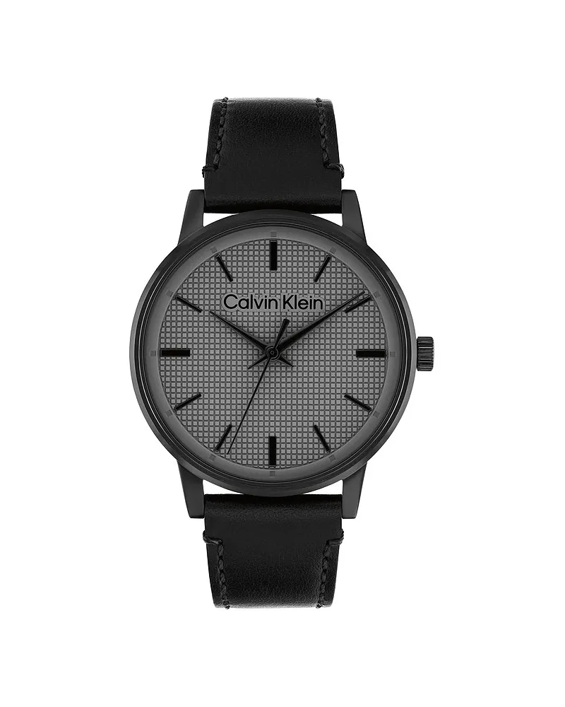 Calvin Klein Herrenuhr CK LINKED Schwarz