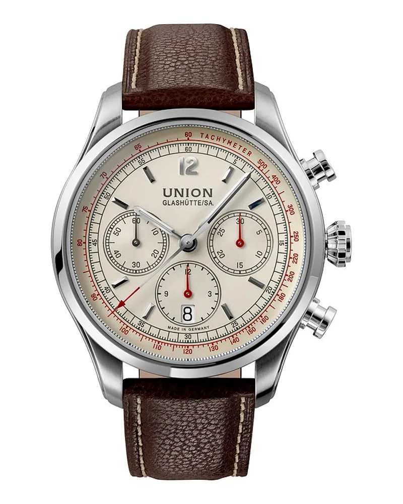 Union Glashütte Chronograph Belisar Silber