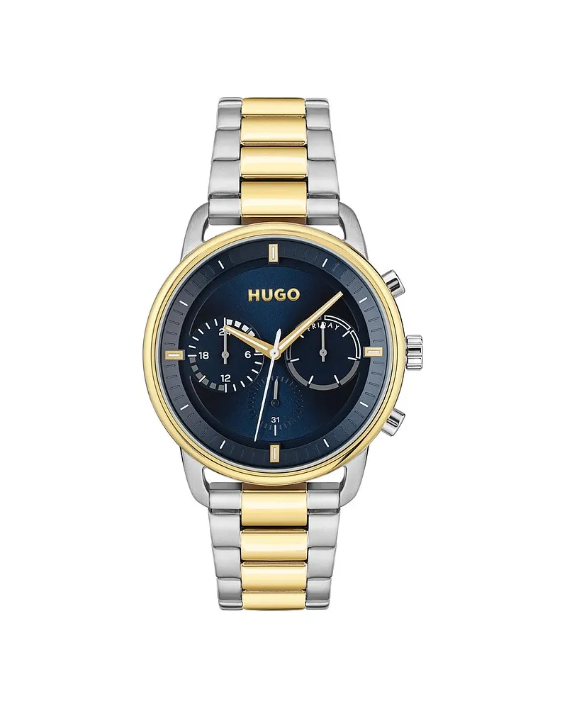 HUGO BOSS Herrenuhr Gold