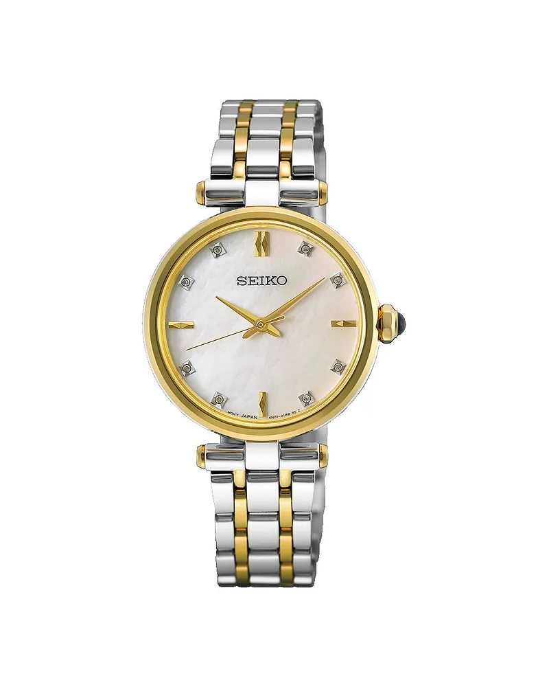 Seiko Damenuhr Quarz Silber