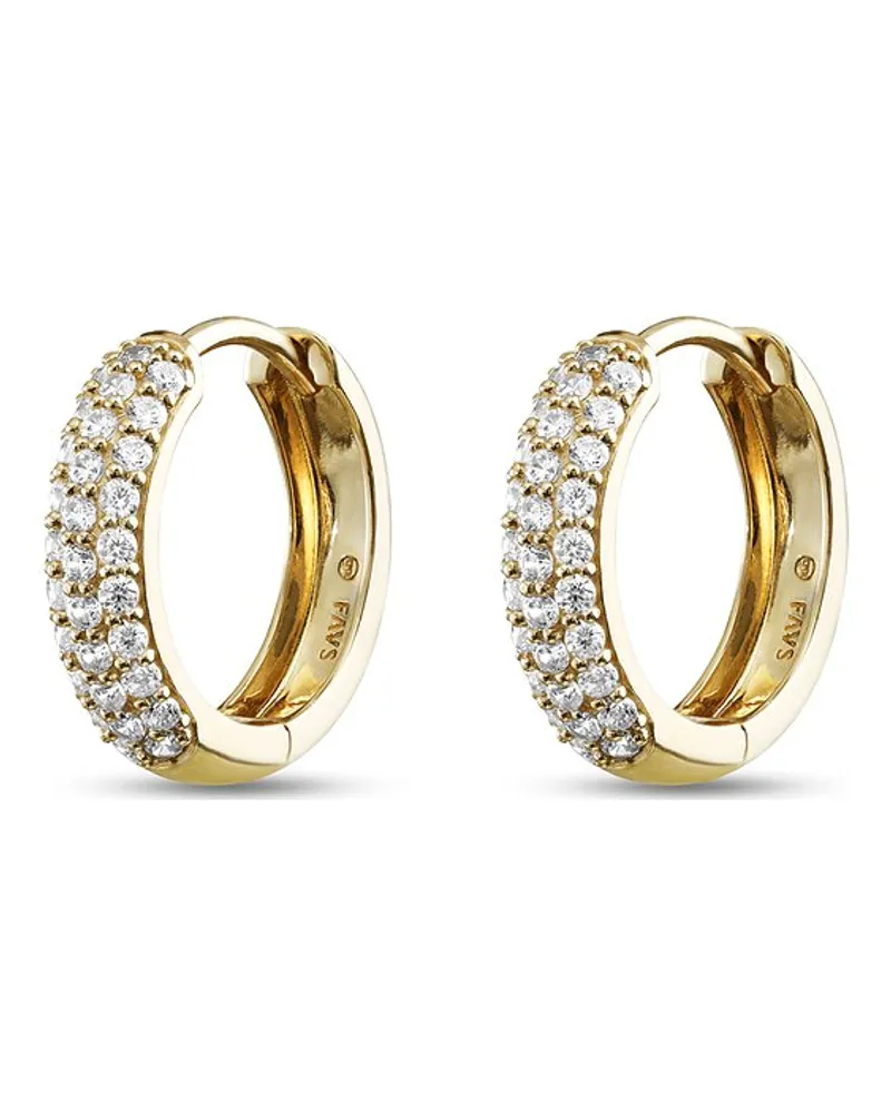 FAVS. Creolen Gelbgold