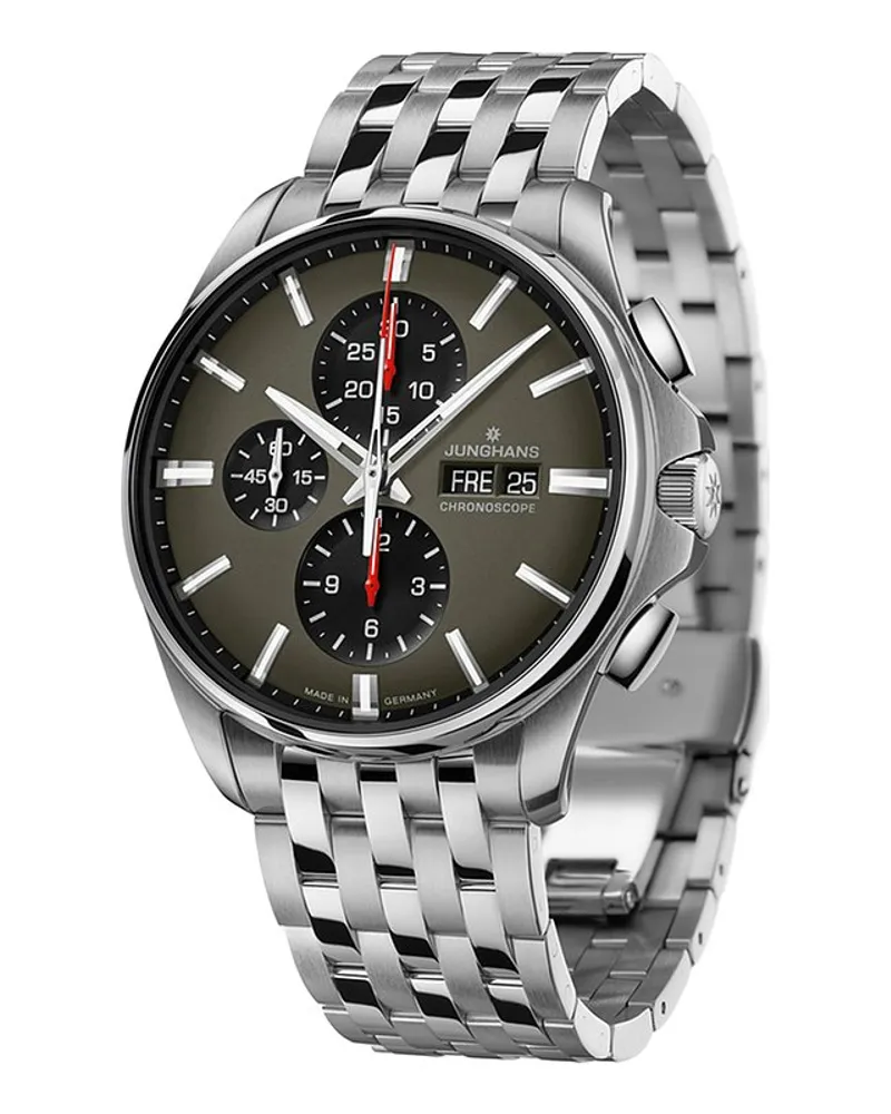 Junghans Chronograph Meister S Chronoscope Silber
