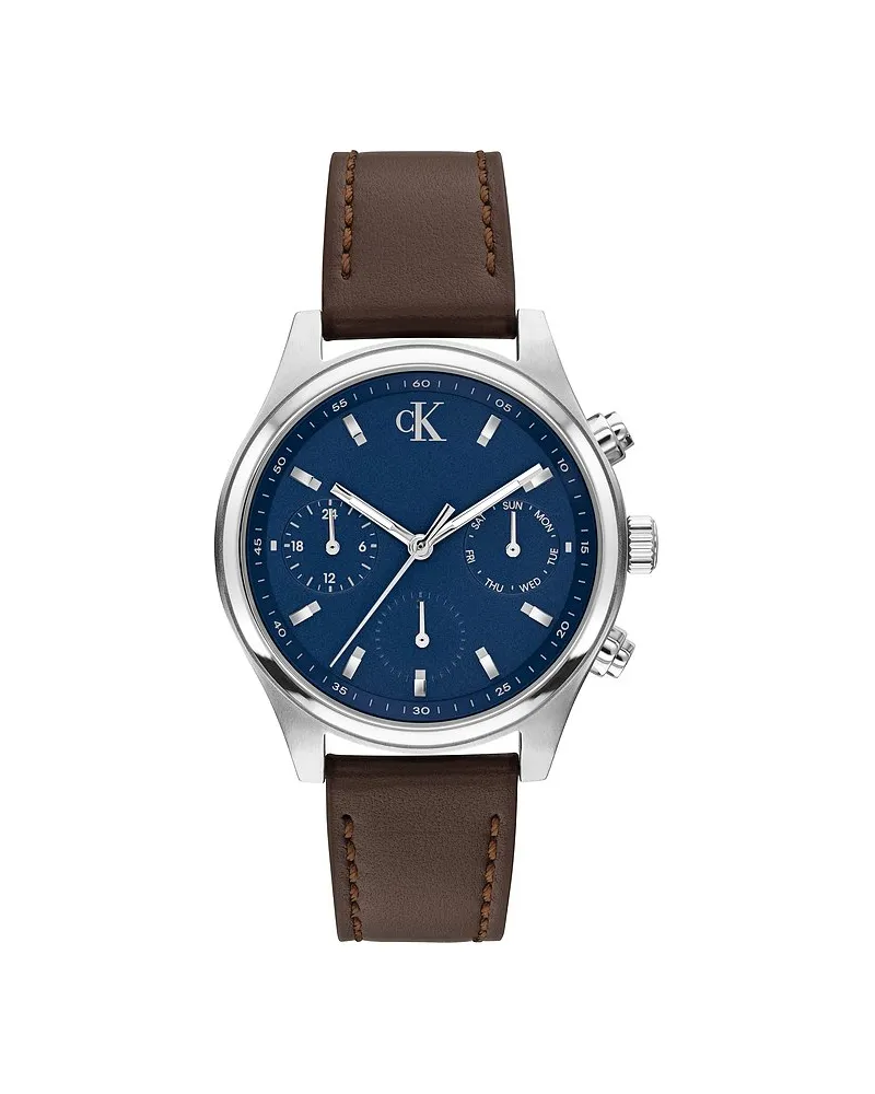 Calvin Klein Herrenuhr MODERN VINTAGE Silber