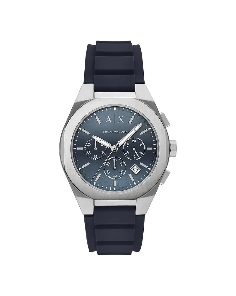 Armani Exchange Chronograph Silber