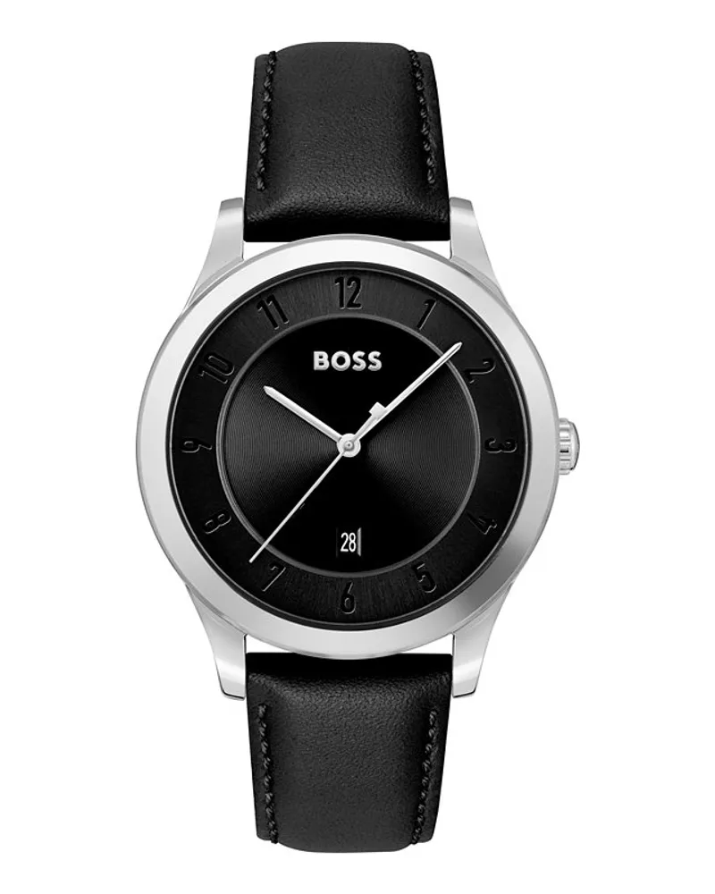HUGO BOSS Herrenuhr Silber