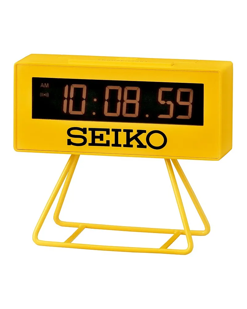 Seiko Tischuhr Wecker Gelb