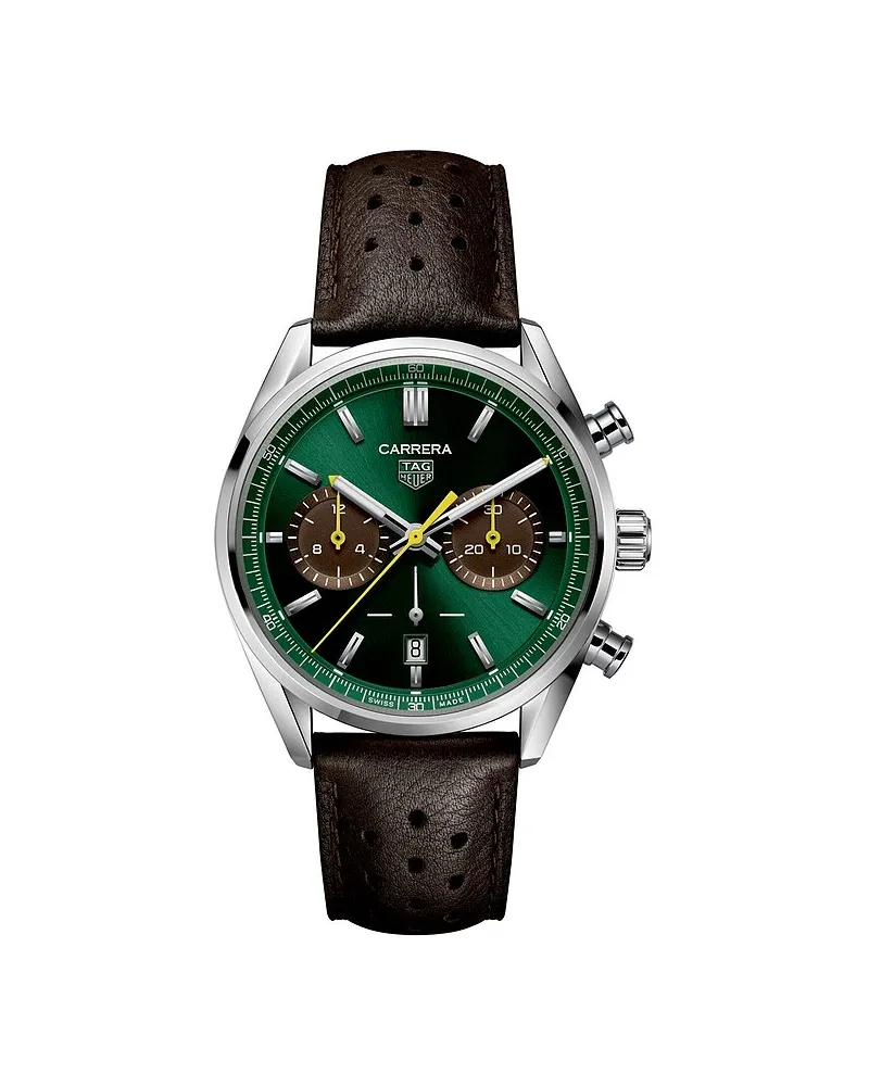 TAG Heuer Chronograph Carrera EU Special Edition Silber