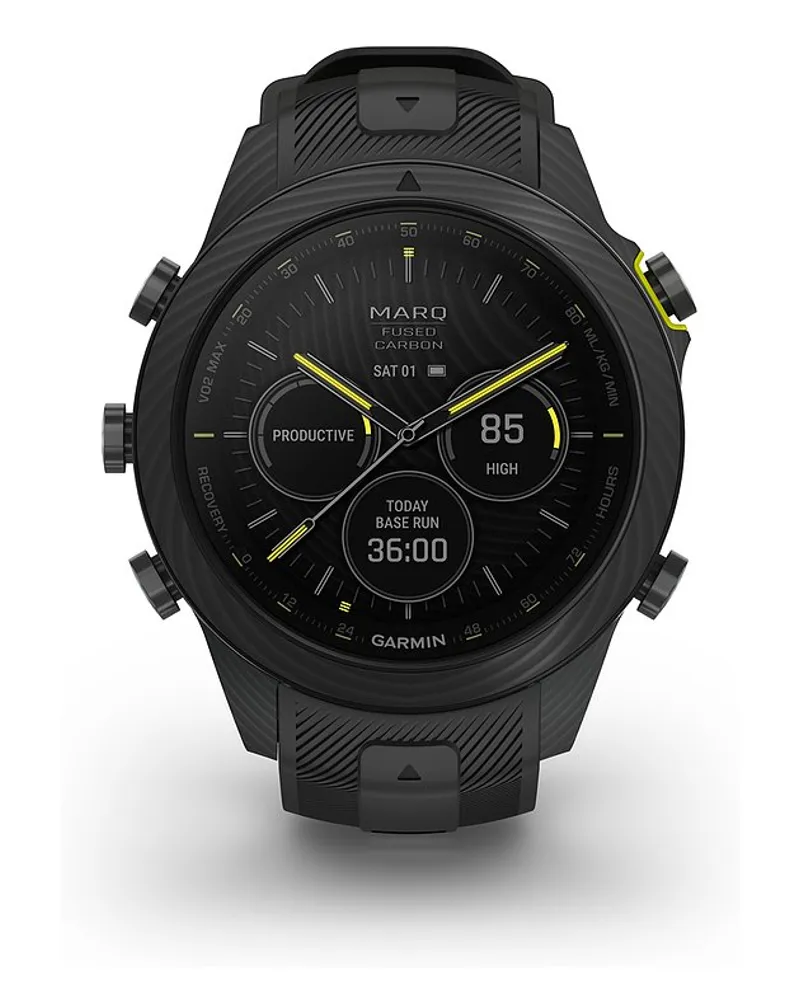 Garmin Smartwatch MARQ 2 Athlete Carbon Schwarz