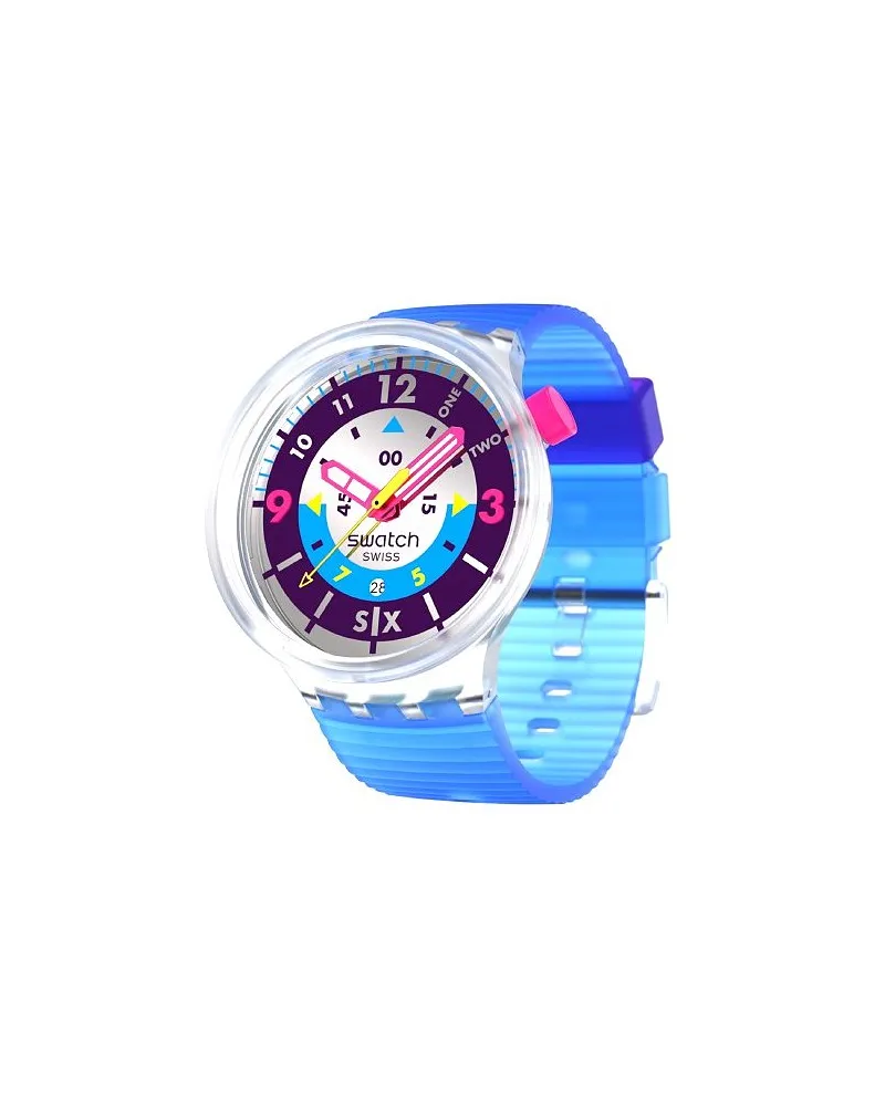 Swatch Unisexuhr 2509 SWATCH NEON Transparent