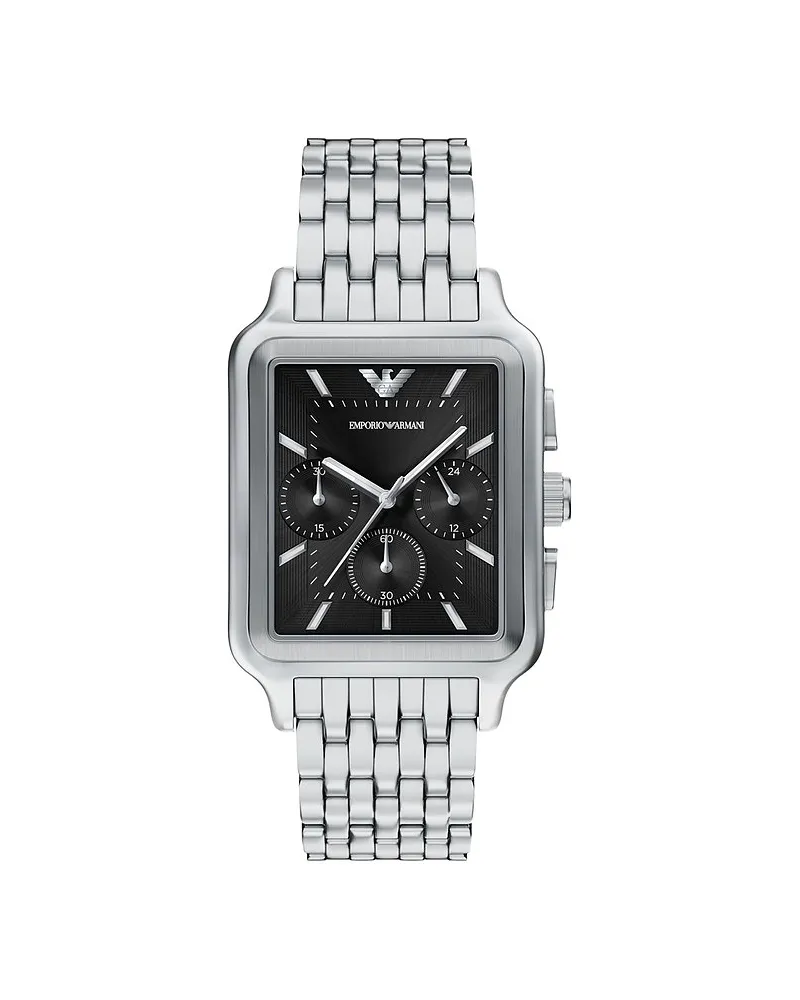 Emporio Armani Chronograph Silber