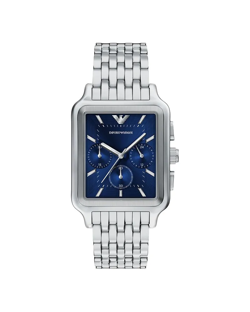 Emporio Armani Chronograph Silber