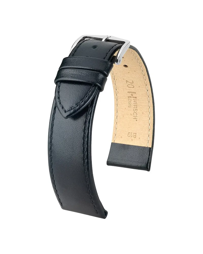 Hirsch Lederband Osiris Schwarz