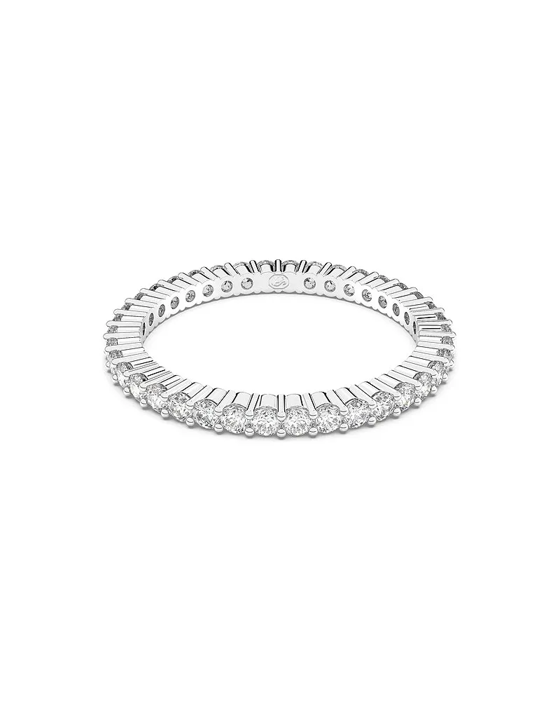 Swarovski Damenring Matrix Tennis Vittore Silber