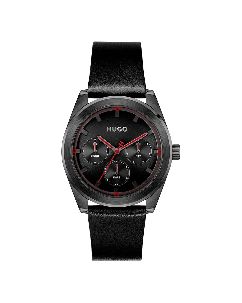 HUGO BOSS Herrenuhr #Bright Sport Schwarz