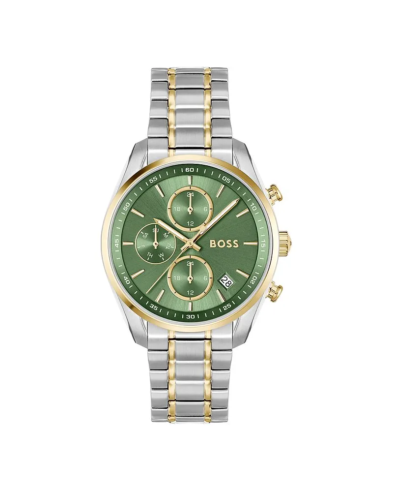 HUGO BOSS Damenuhr Grand Tour Ladies Bicolor