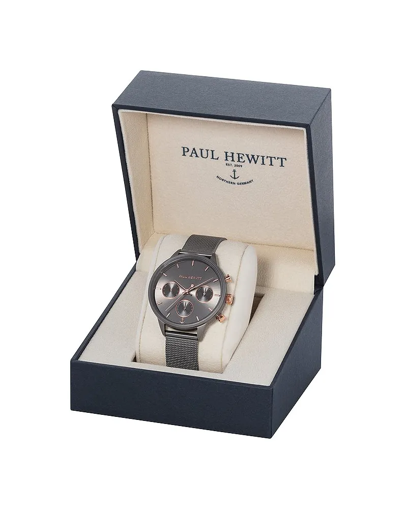 PAUL HEWITT Chronograph Everpulse Grau