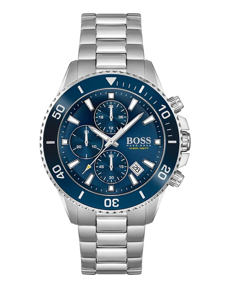 HUGO BOSS Chronograph Silber