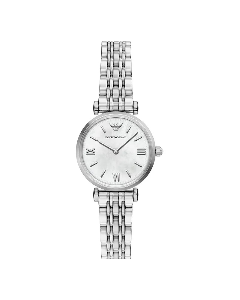 Emporio Armani Damenuhr Silber