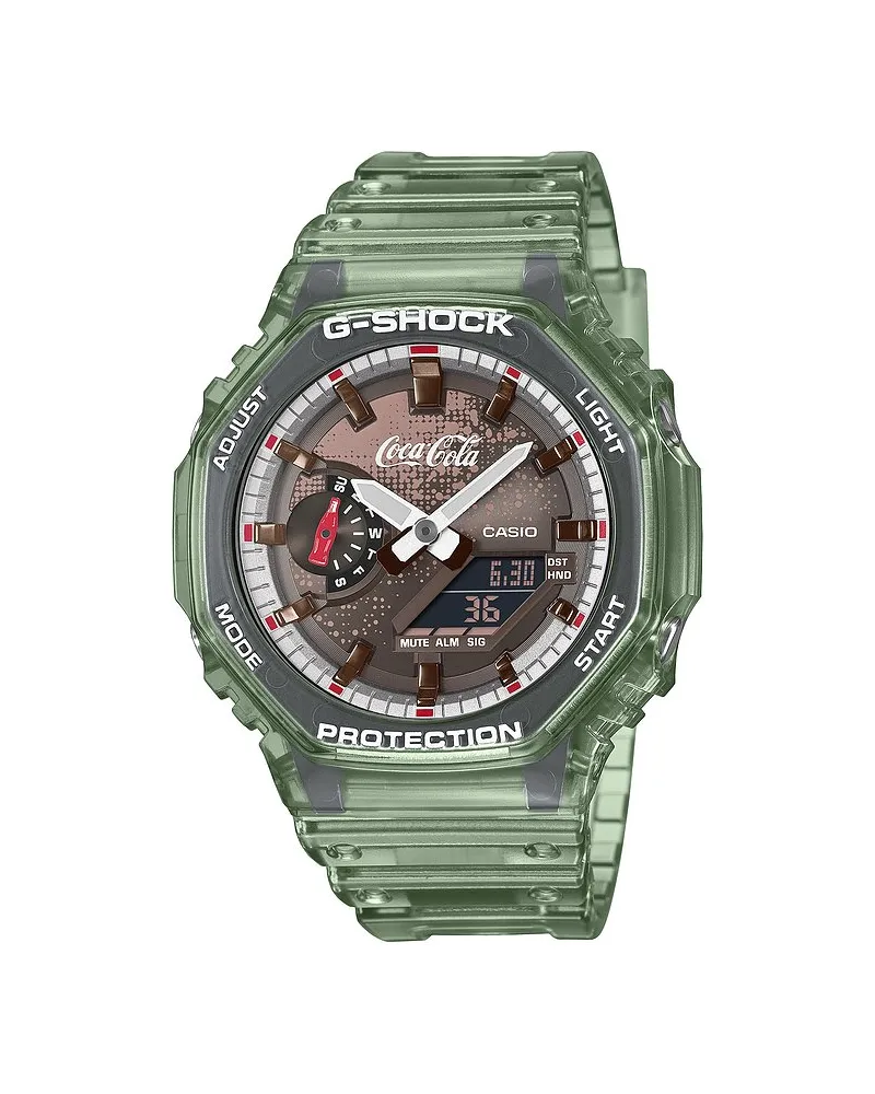 Casio Herrenuhr Coca Cola Grün