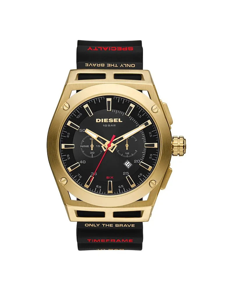 Diesel Herrenuhr Timeframe Gold