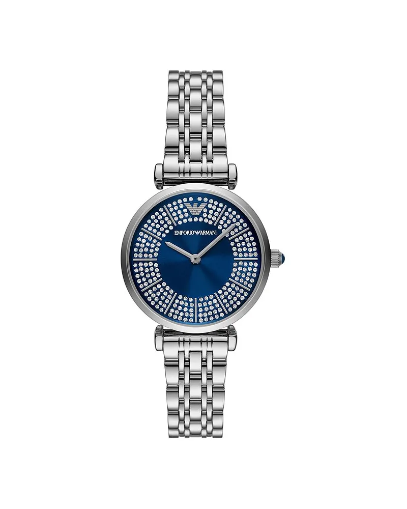 Emporio Armani Damenuhr Silber