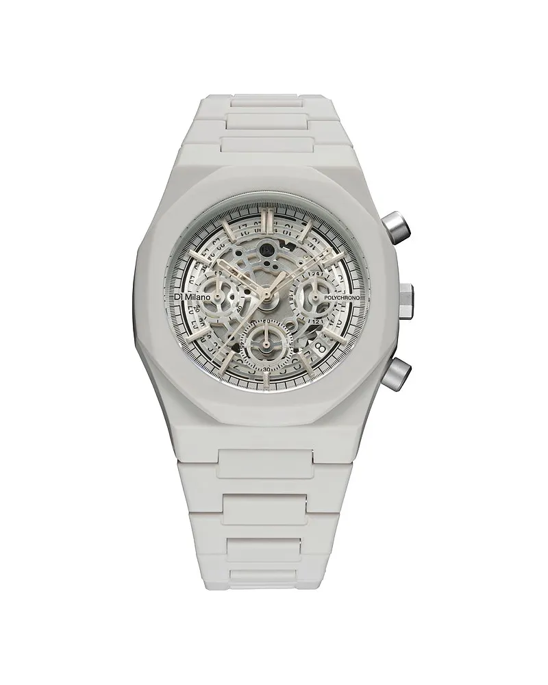 D1 Milano Herrenuhr Hellgrau