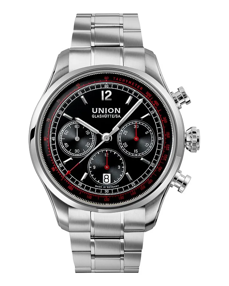 Union Glashütte Chronograph Belisar Silber