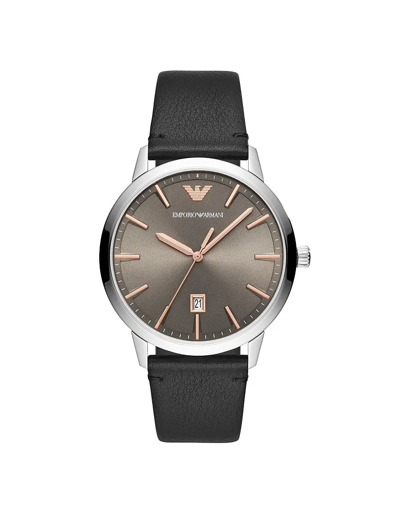 Emporio Armani Herrenuhr Silber