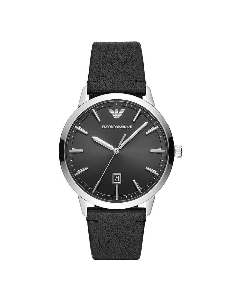 Emporio Armani Herrenuhr Silber