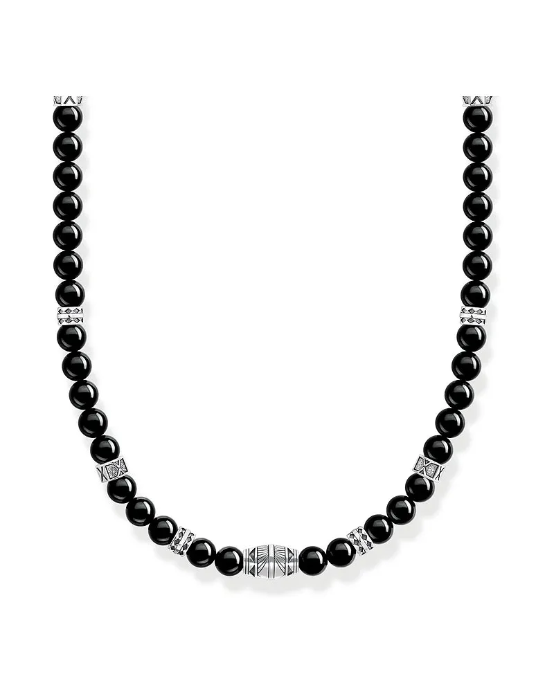 Thomas Sabo Kette Rebel at heart Schwarz