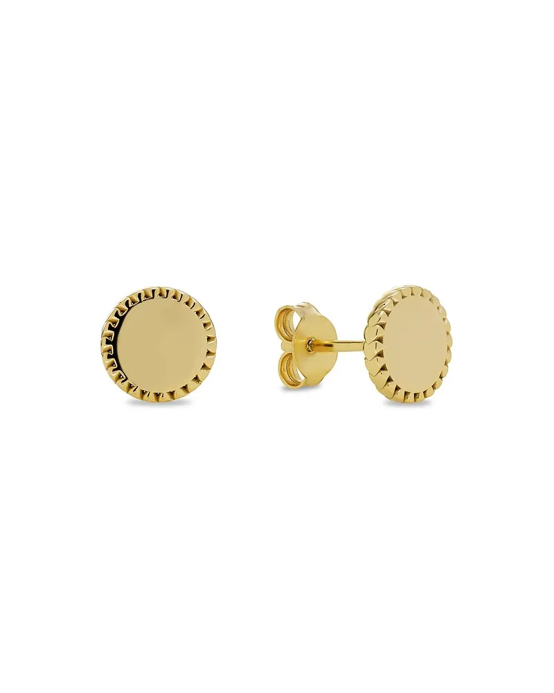FAVS. Ohrstecker Gelbgold