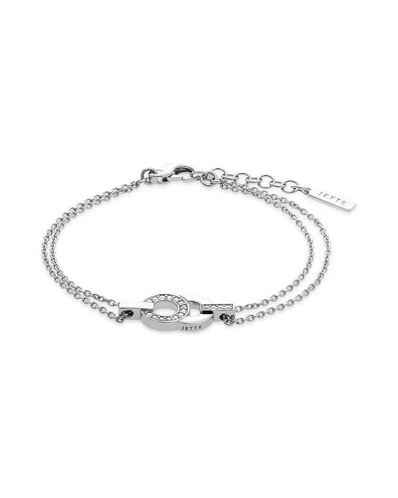 JETTE Armband SWING Silber