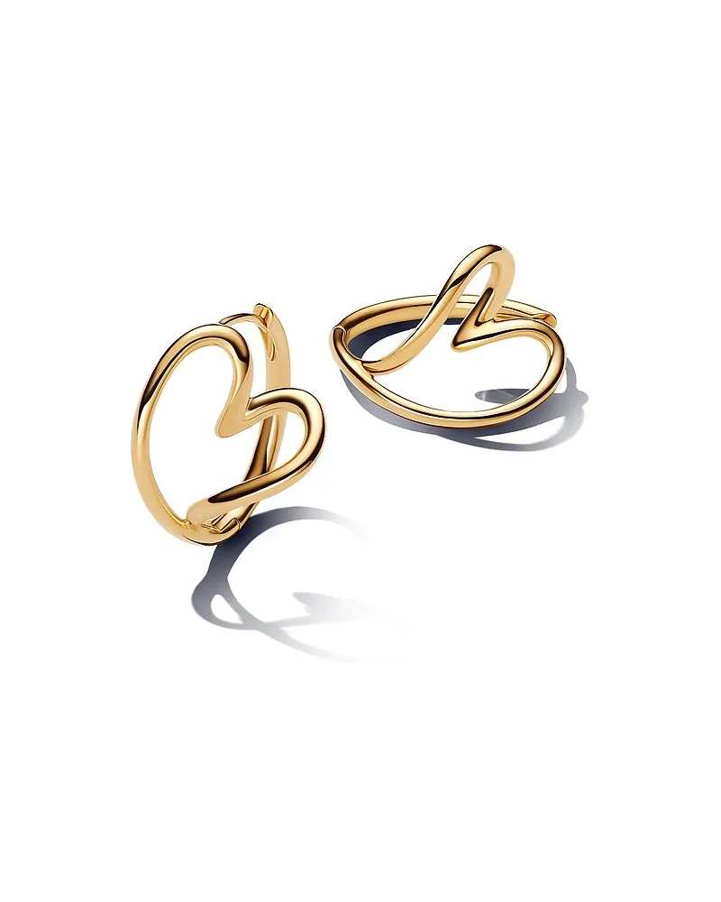 Pandora Creolen Essence Gold