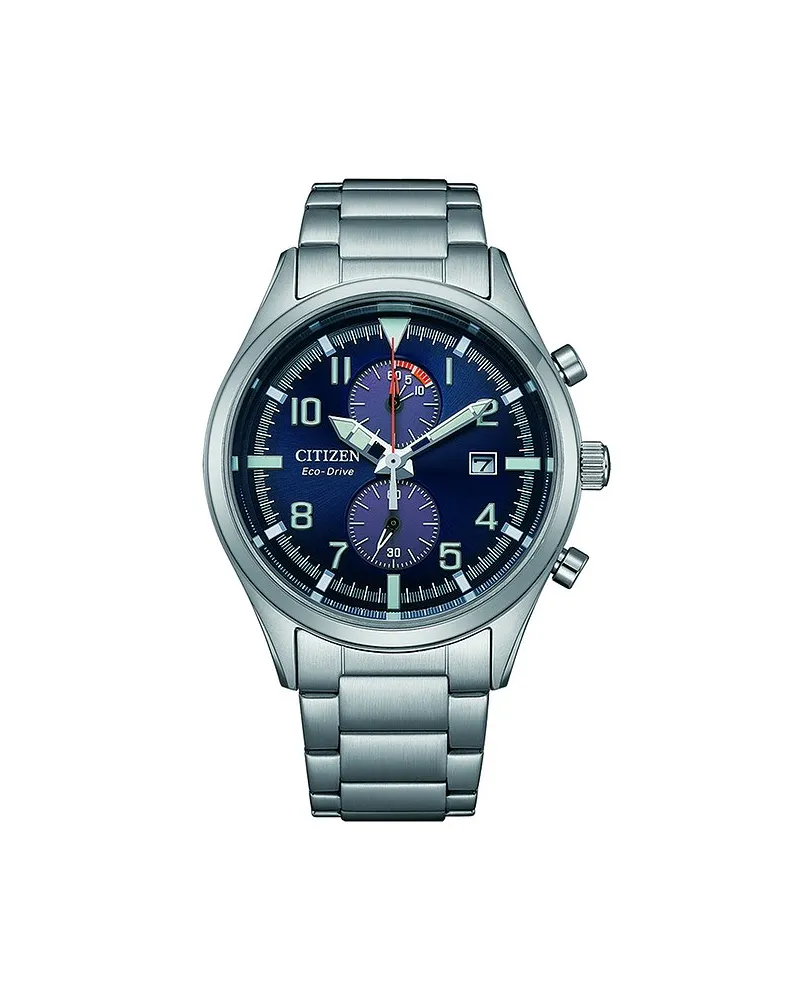 Citizen Chronograph Eco Drive Silber