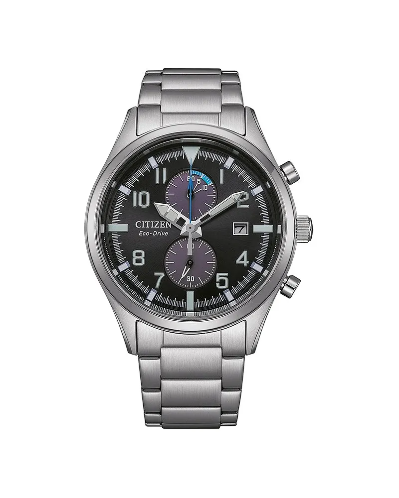 Citizen Chronograph Eco Drive Silber
