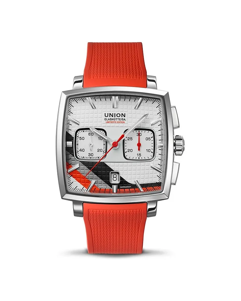 Union Glashütte Herrenuhr Averin Sachsen Classic LTD Silber