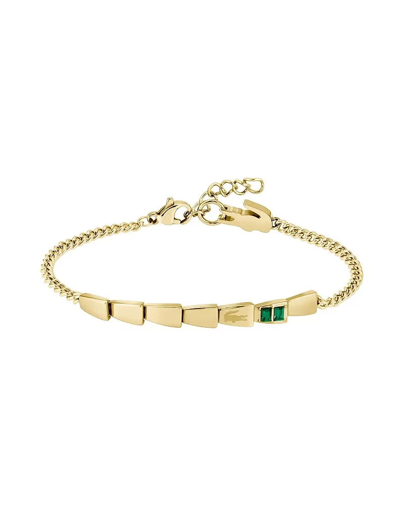 Lacoste Armband CROCODELLE Gold