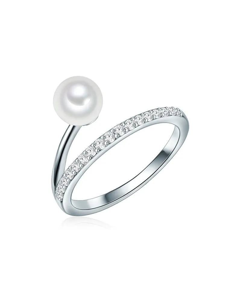 Valero Pearls Damenring Silber
