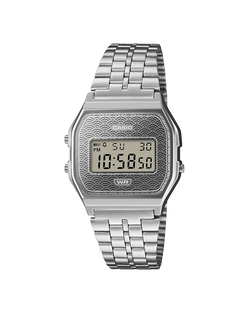 Casio Unisexuhr Vintage Silber