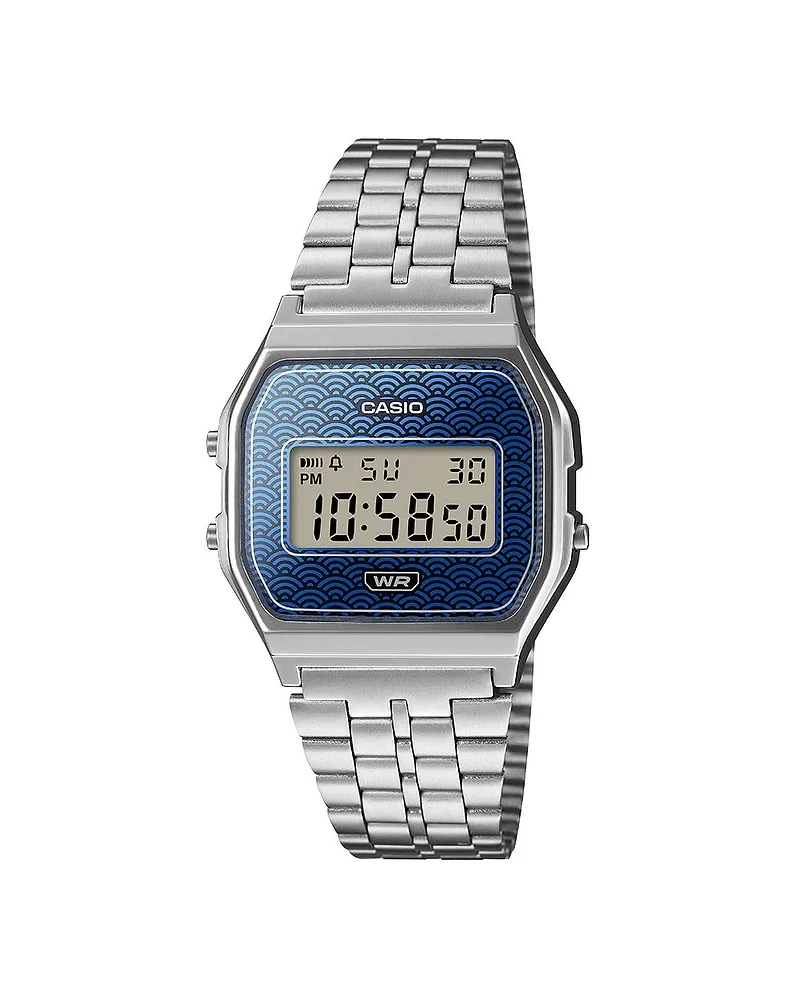 Casio Unisexuhr Vintage Silber
