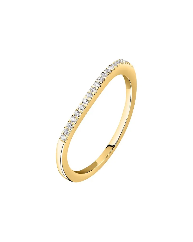 Live Diamond Damenring Gelbgold
