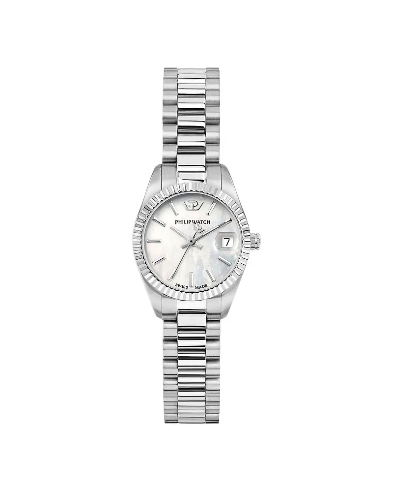Philip Watch Damenuhr Caribe Urban Mini Silber