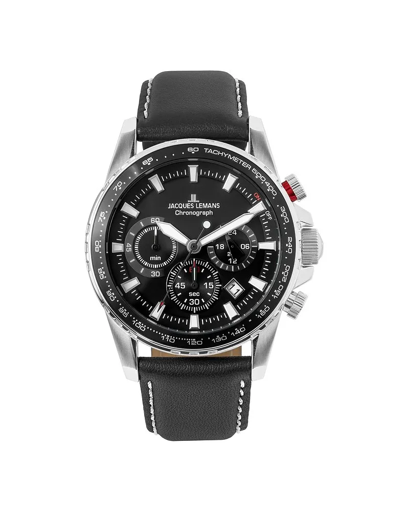 Jacques Lemans Chronograph Liverpool Silber