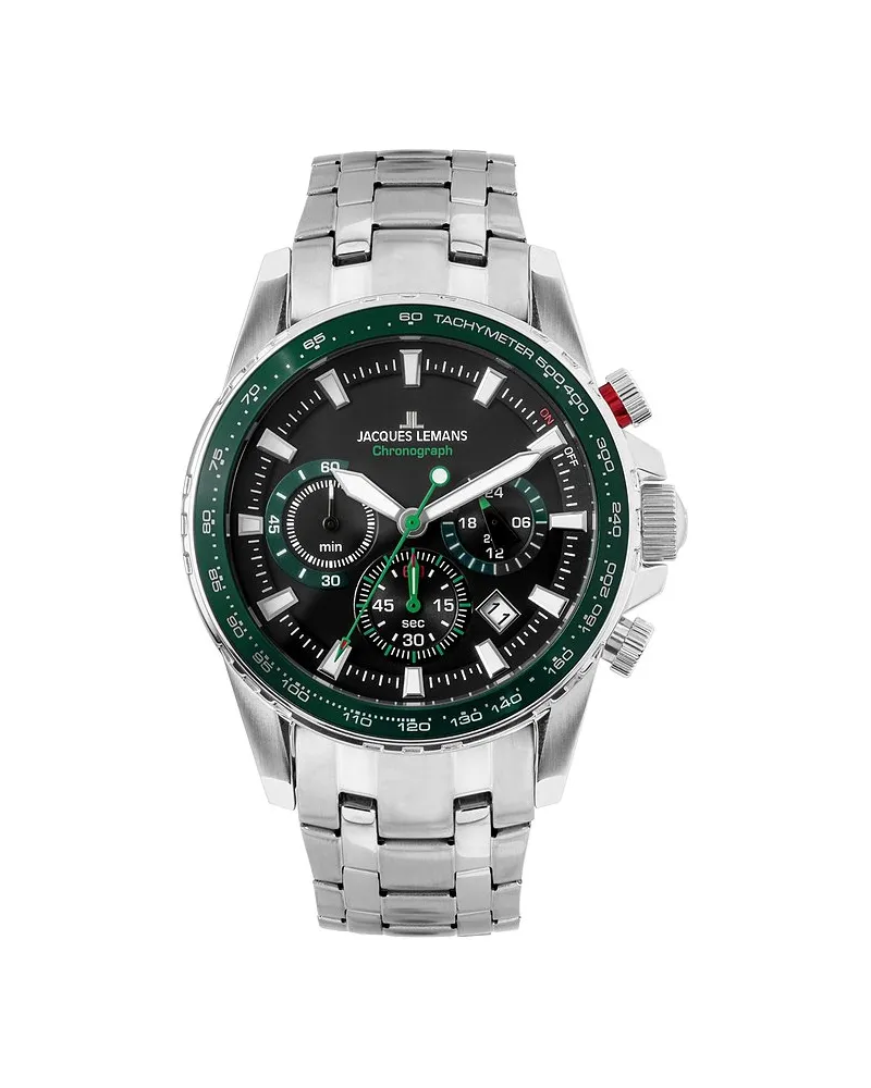 Jacques Lemans Chronograph Liverpool Silber