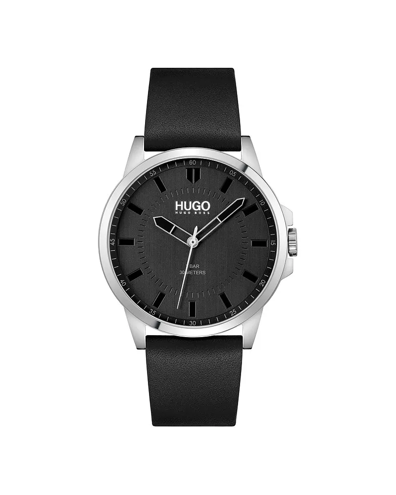 HUGO BOSS Herrenuhr Silber