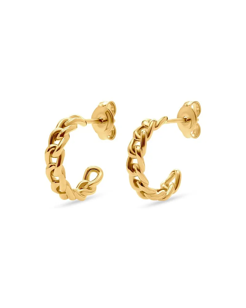 Esprit Creolen Flat Chain Gelbgold