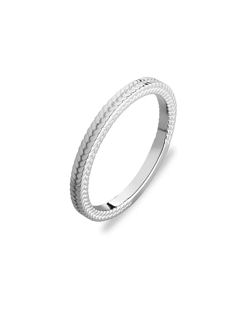 Esprit Damenring PURE BRAID Silber