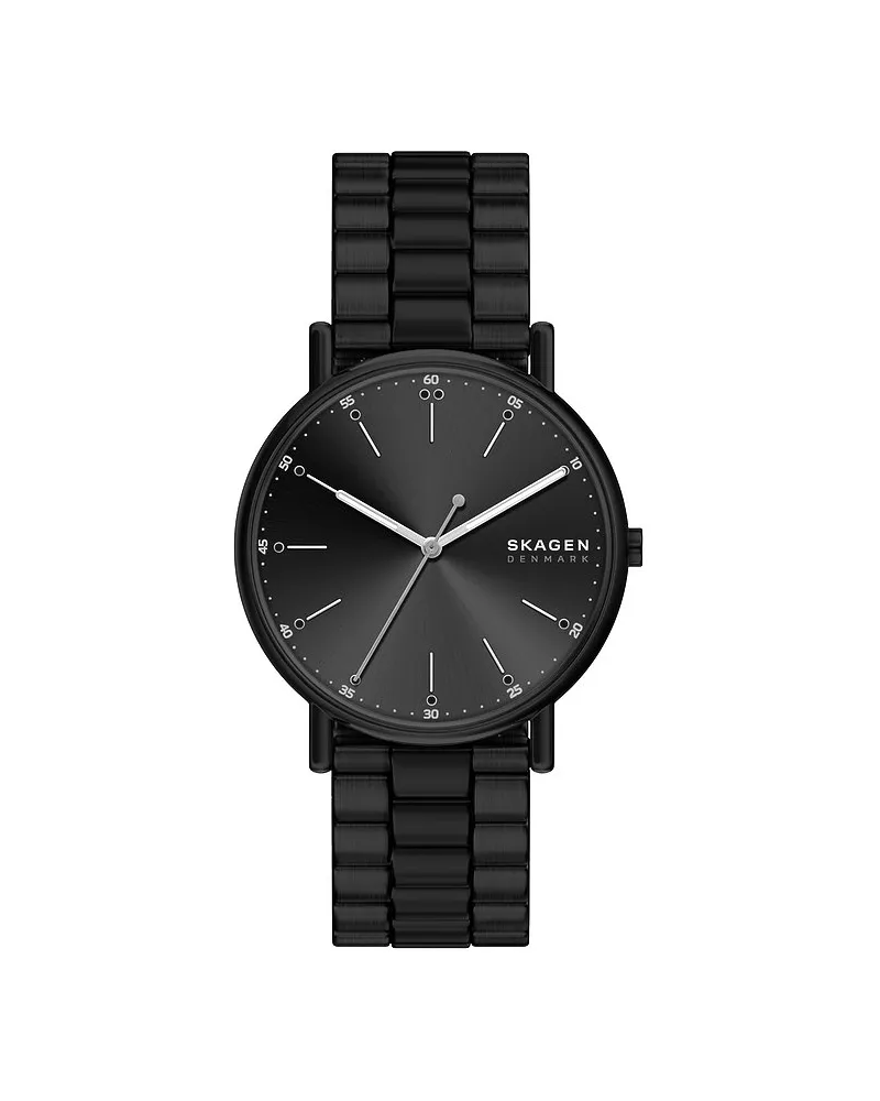 Skagen Herrenuhr Signatur Schwarz